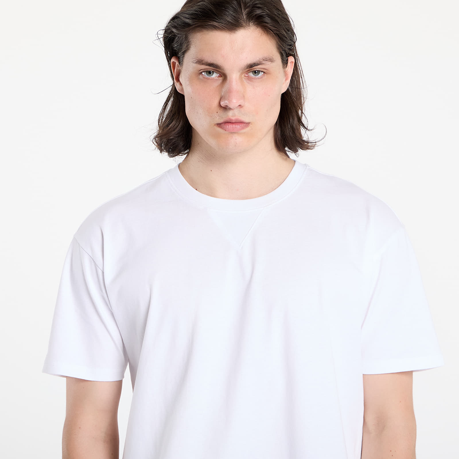 T-Shirts Urban Classics Organic Cotton Curved Oversized Tee 2-Pack White