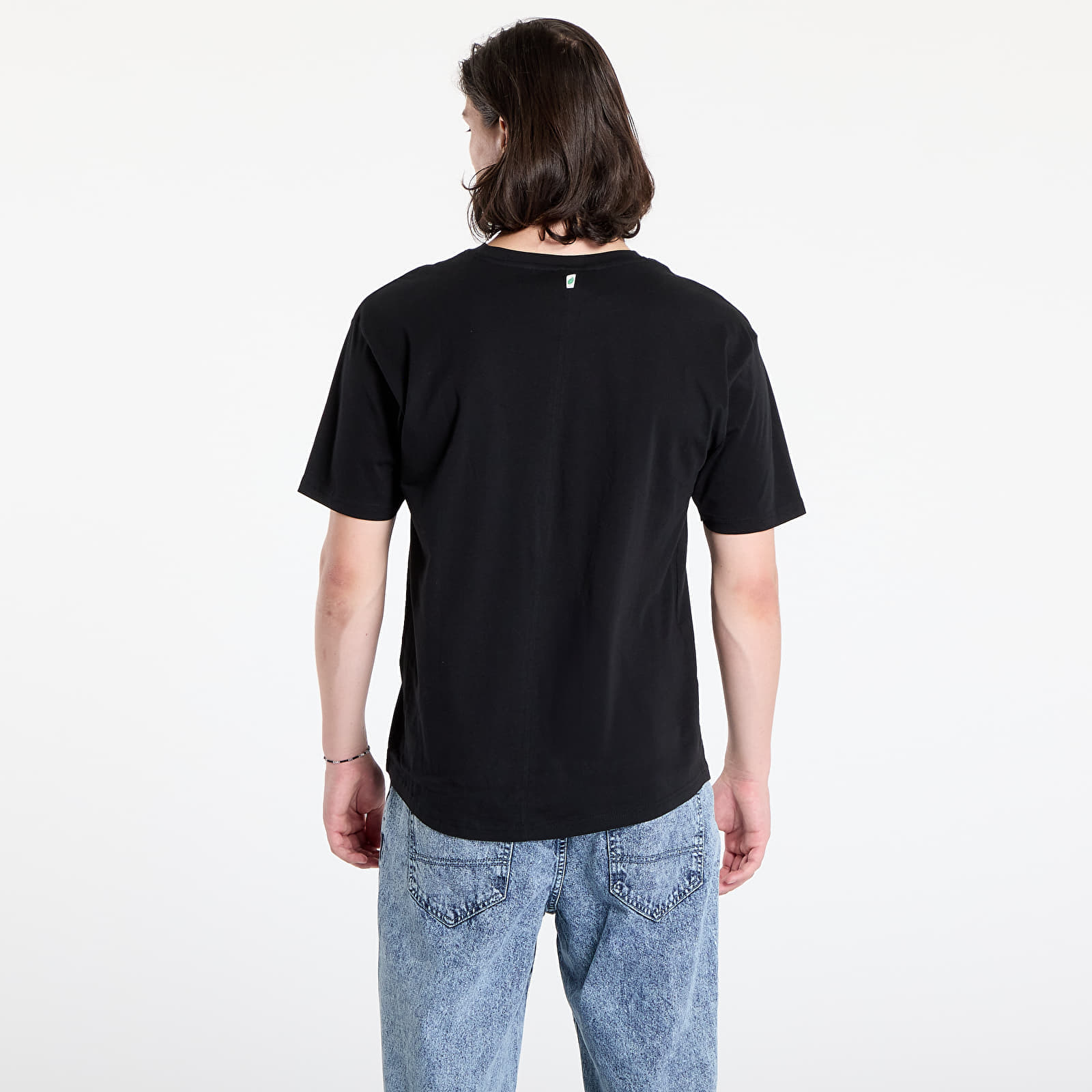 T-shirt Urban Classics Organic Cotton Curved Oversized Tee 2-Pack Black S