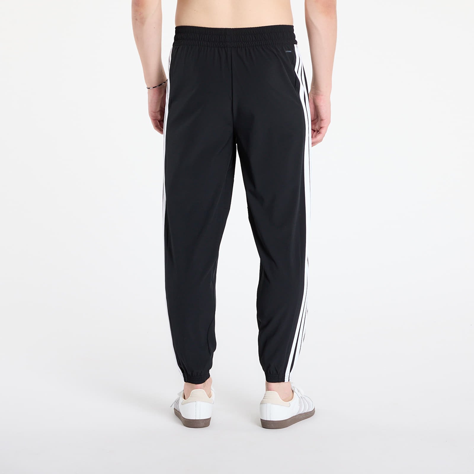 Hosen adidas Train Essentials 3-Stripes Woven Joggers Black/ White