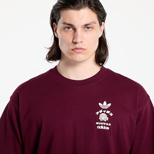 Tシャツ・カットソー adidas adidas x YESEYESEE T-Shirt Burgundy JN5821 Tシャツ・カットソー adidas adidas x YESEYESEE T-Shirt