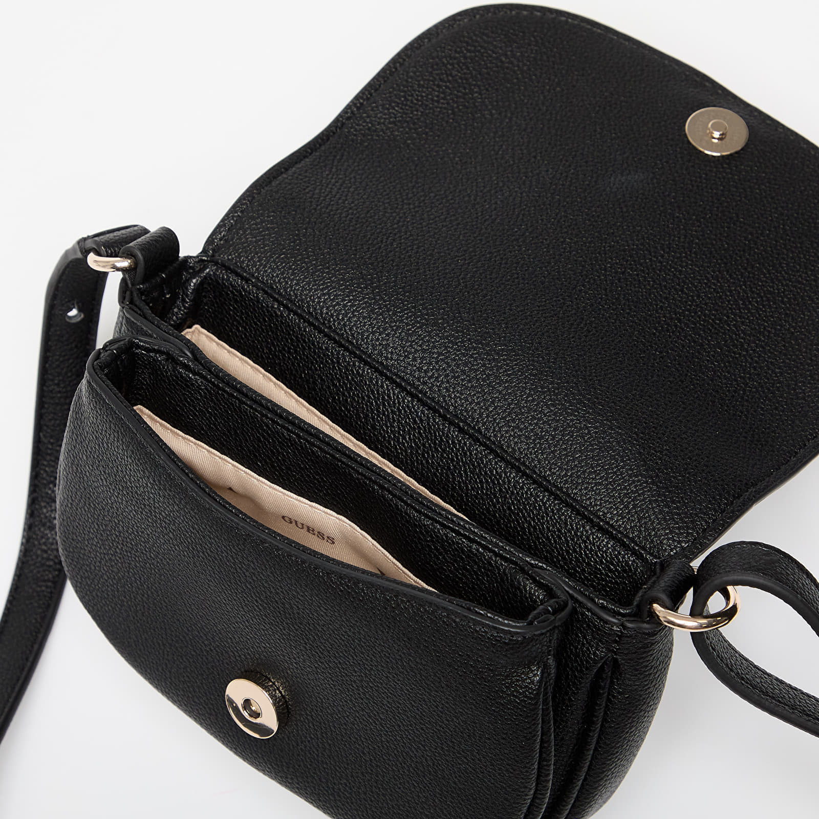 Τσάντα GUESS Calebra Mini Cnvrtbl Xbdy Flap Black Universal