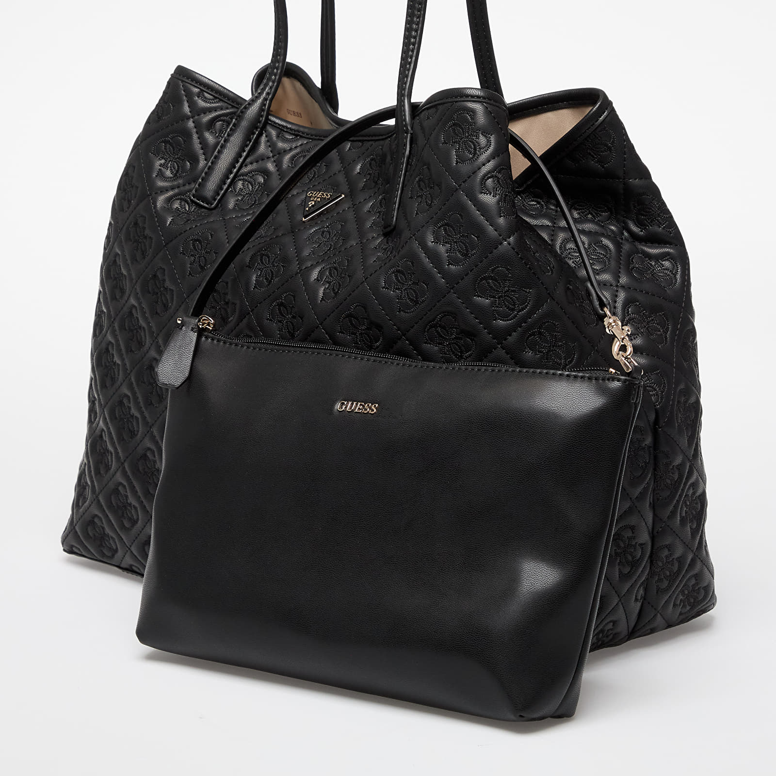 Umhängetaschen GUESS Adelasia Large 2 In 1 Tote Black