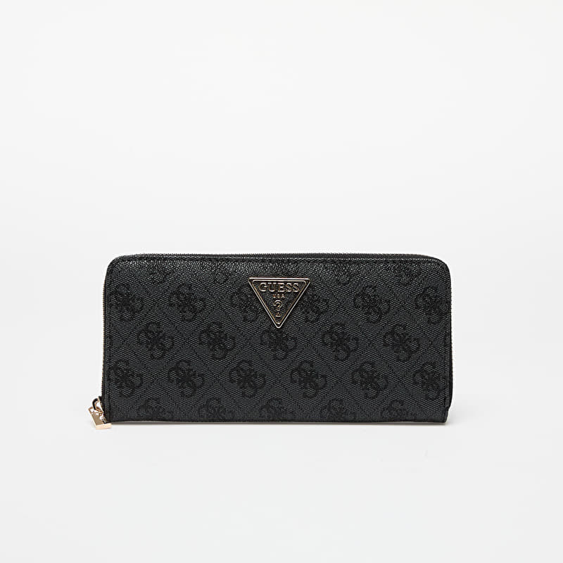 GUESS Laurel Ii Slg Large Zip Around Black