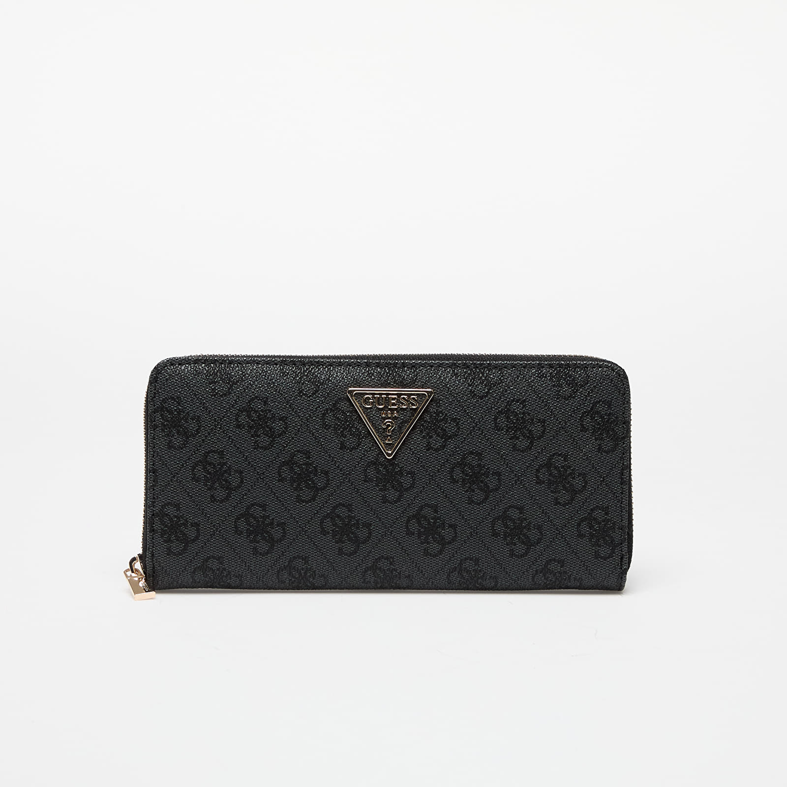 Novčanici GUESS Laurel Ii Slg Large Zip Around Black