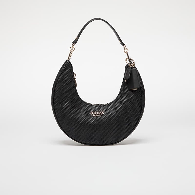 GUESS Mirema Hobo Shoulder Bag Black