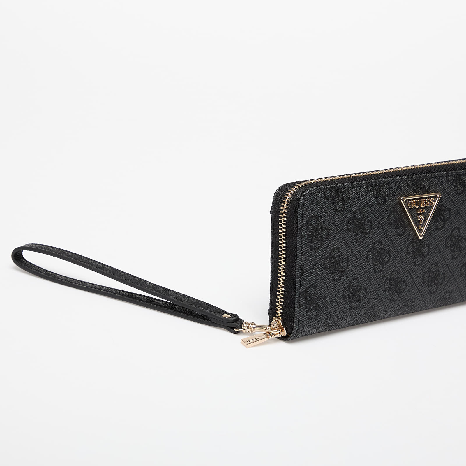 Novčanici GUESS Laurel Ii Slg Large Zip Around Black