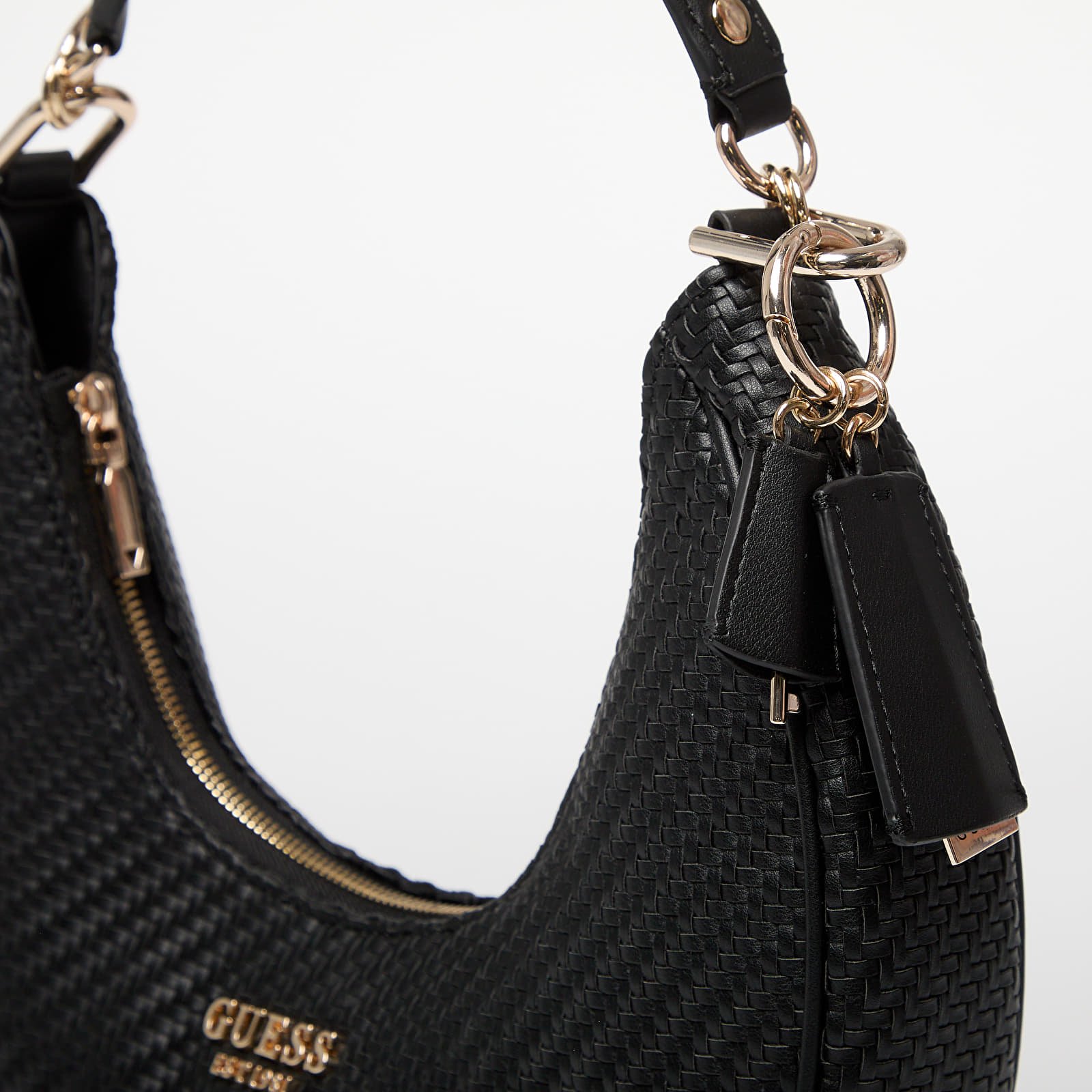 Olkalaukut GUESS Mirema Hobo Shoulder Bag Black