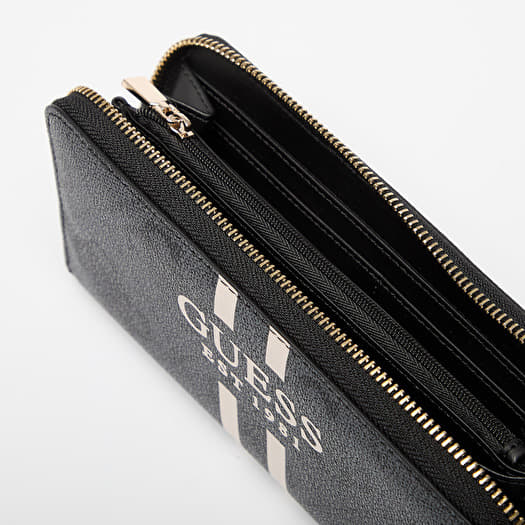 Wallets GUESS Laurel Ii Slg Large Zip Around Grey Queens