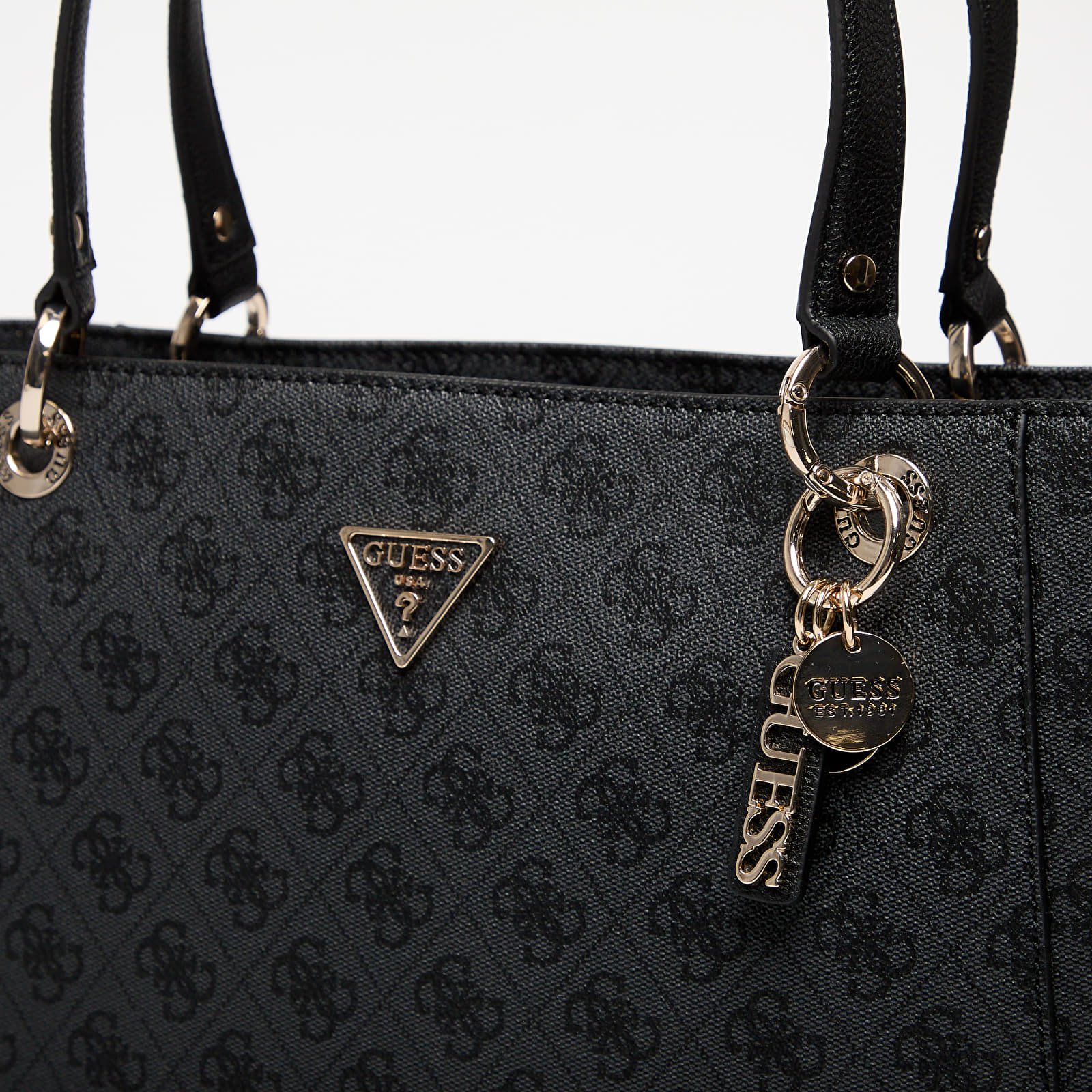 Чанти за рамо GUESS Noelle Ii Tote Grey