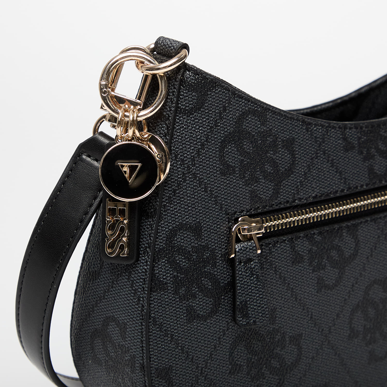 Skuldertasker GUESS Noelle II Top Zip Shoulder Bag Grey