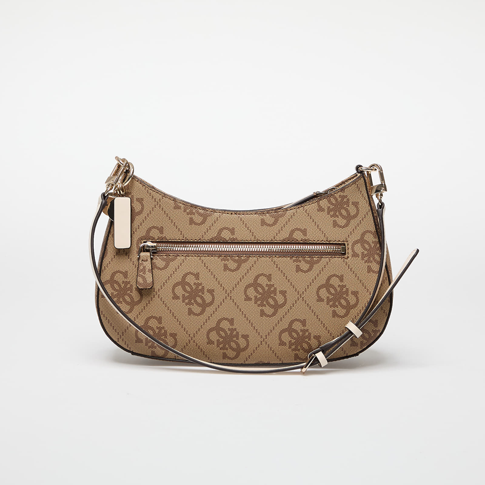 GUESS Noelle II Top Zip Shoulder Bag Beige Universal