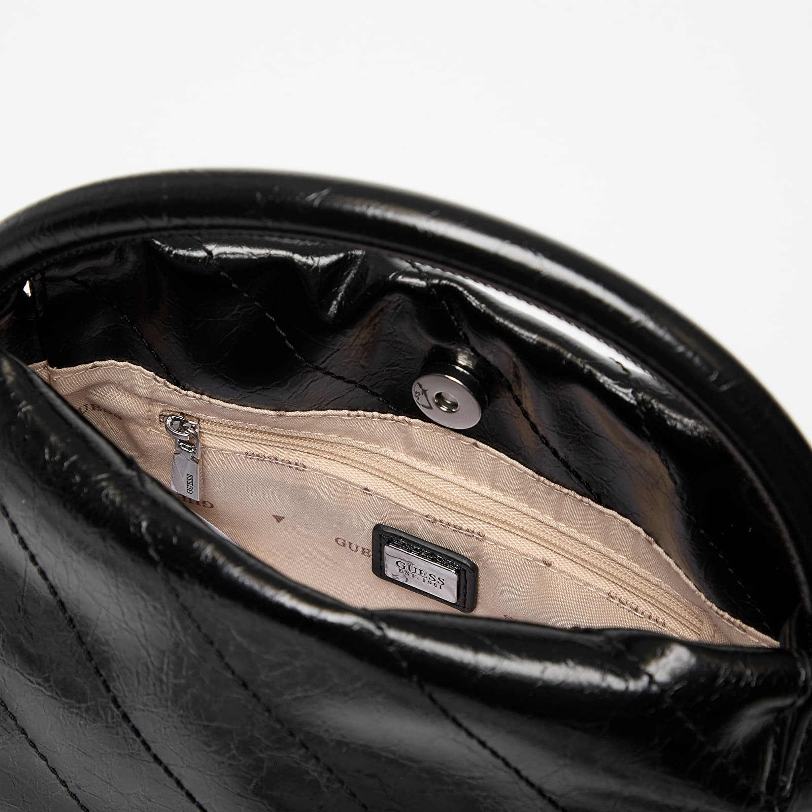 Shoulder bags GUESS Amys Drawstring Crossbody Black