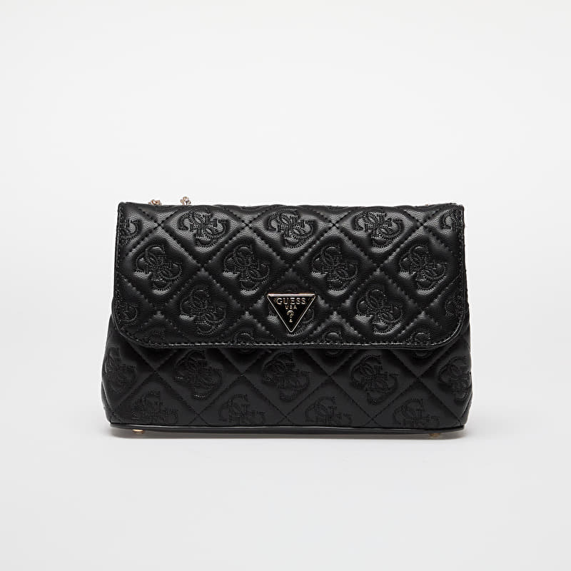 GUESS Adelasia Convertible Cross Body Flap Black
