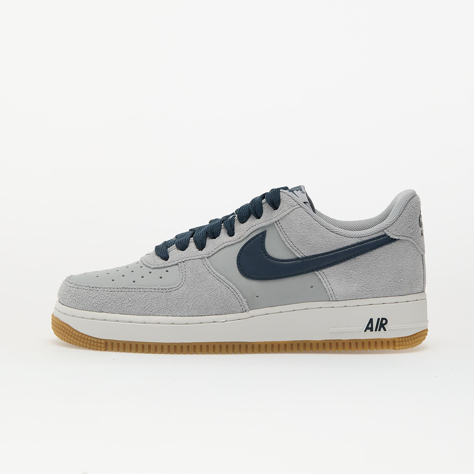 Muške tenisice Nike Air Force 1 '07 Lv8 Lt Smoke Grey/ Armory Navy-Gum Lt Brown-Summit White