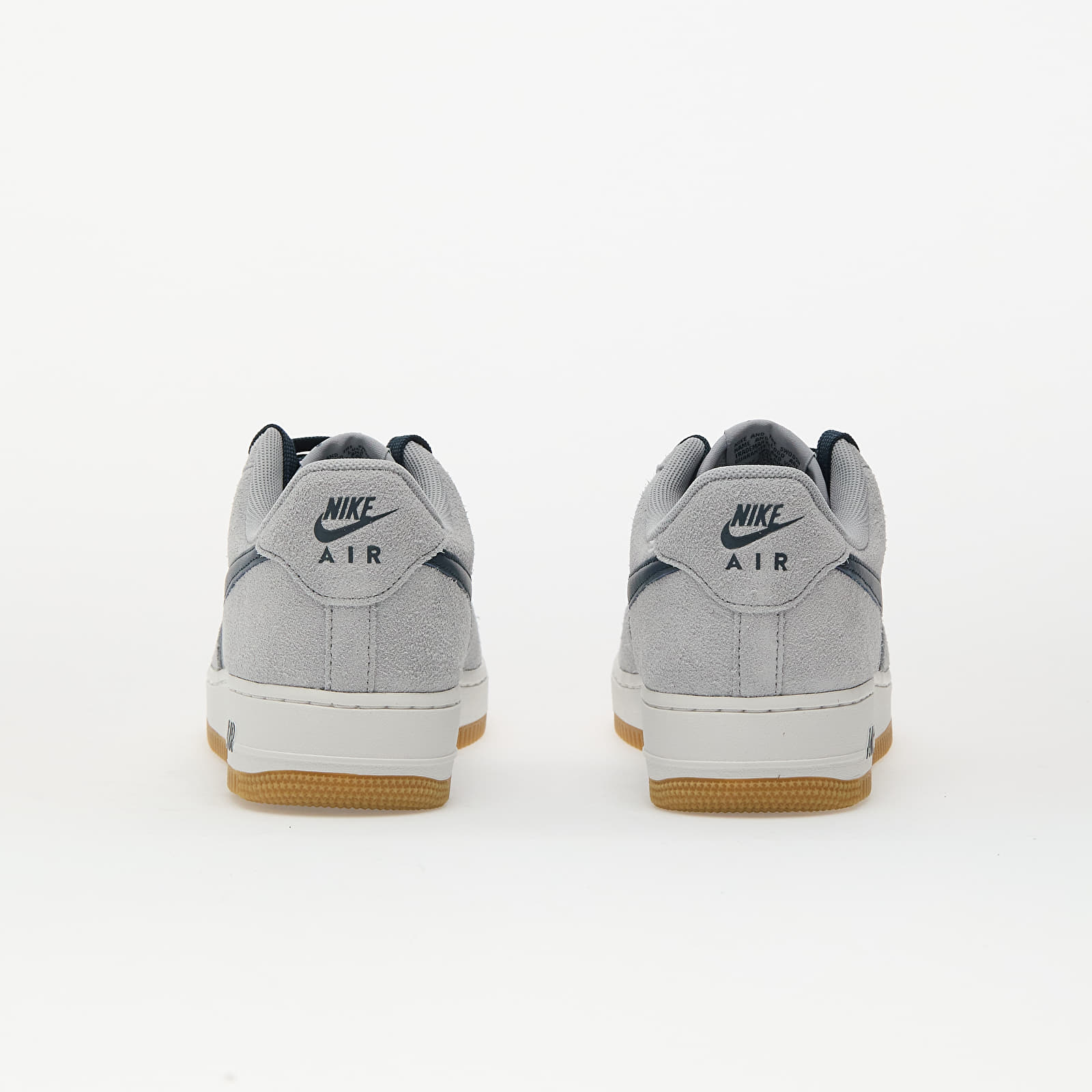 Muške tenisice Nike Air Force 1 '07 Lv8 Lt Smoke Grey/ Armory Navy-Gum Lt Brown-Summit White