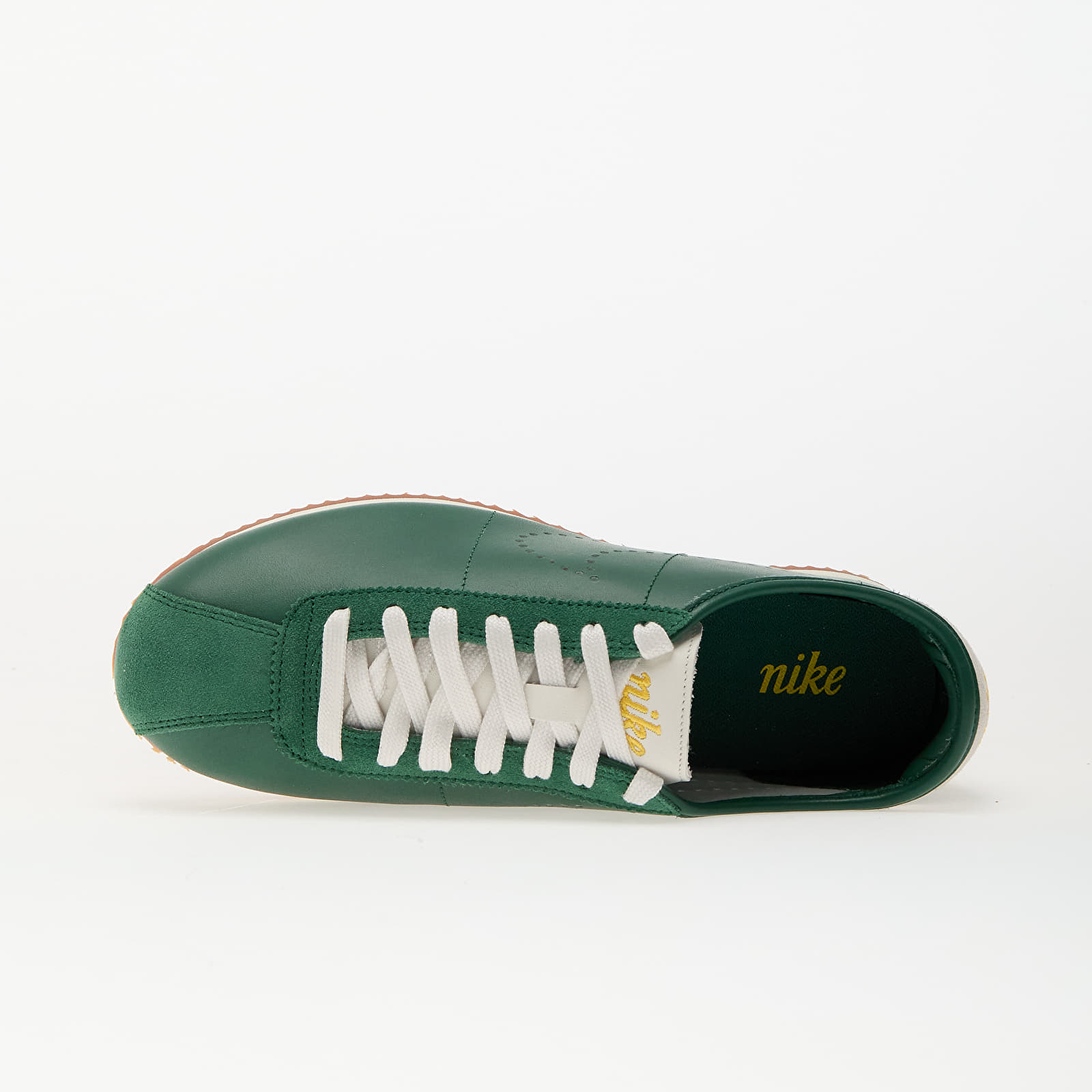 Women's sneakers and shoes Nike W Cortez Lt Gorge Green/ Amarillo-Sail-Gum Med Brown