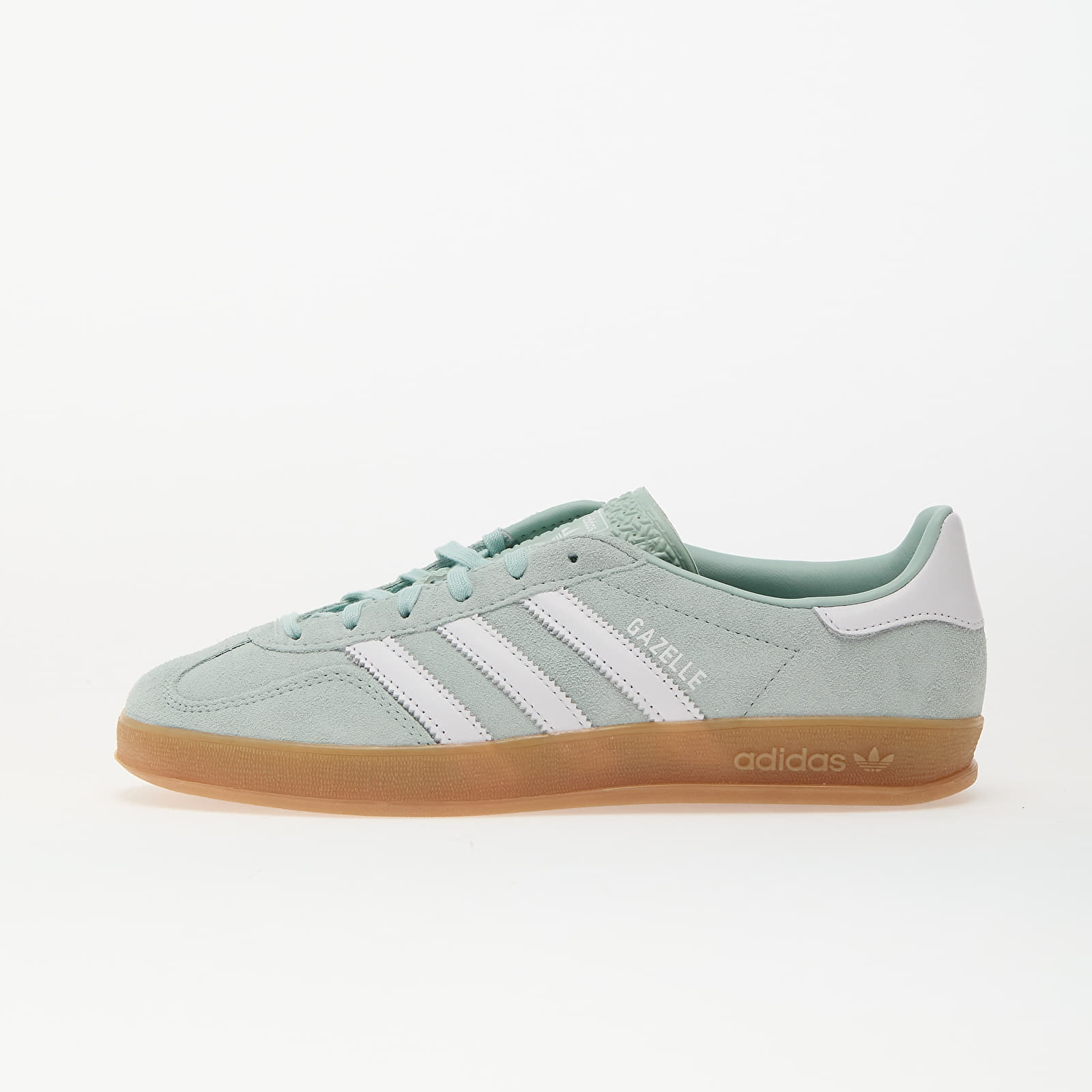 Sneakers und Schuhe für Frauen adidas Gazelle Indoor W Ash Green/ Ftw White/ Gum