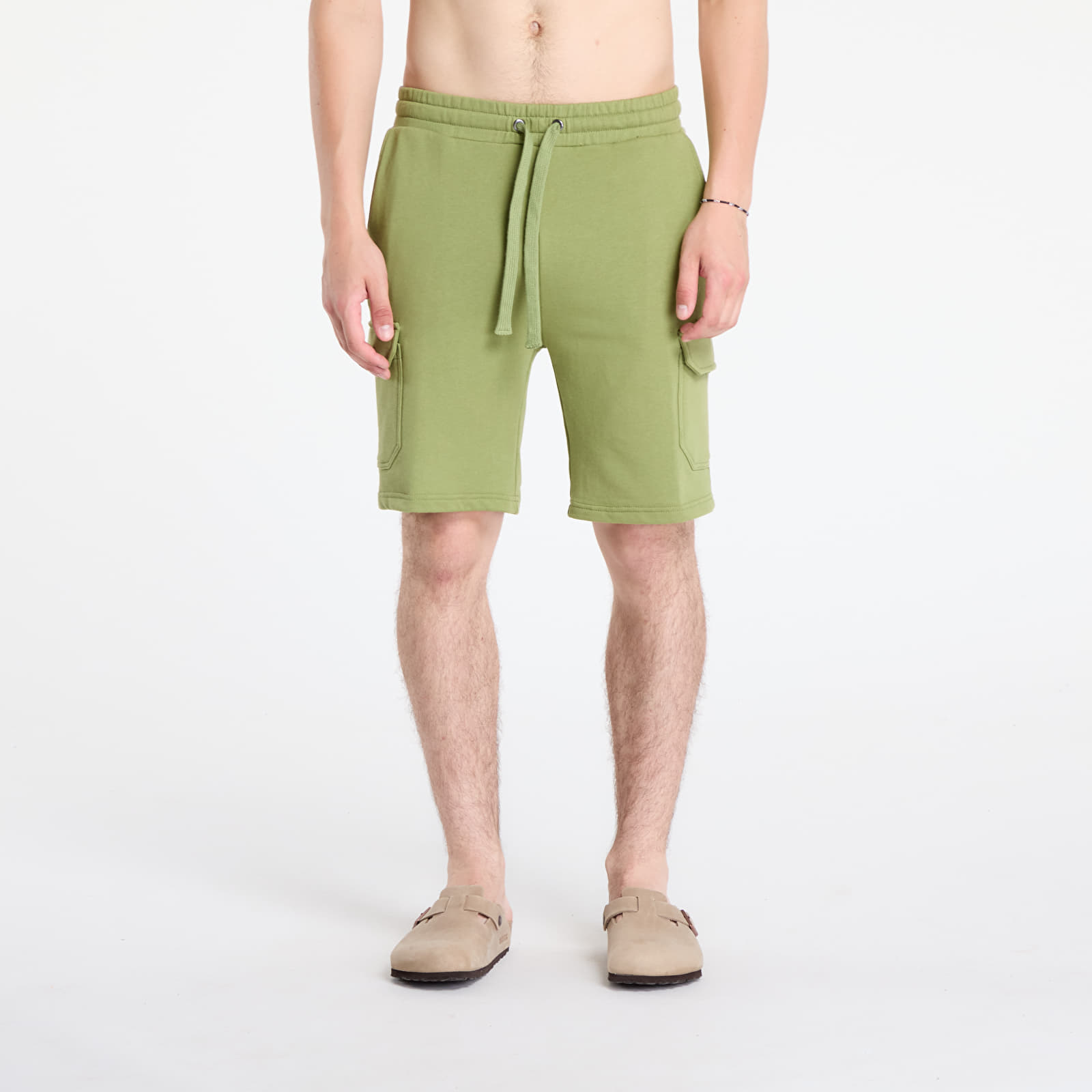 Shorts Urban Classics Organic Cargo Sweatshorts Green