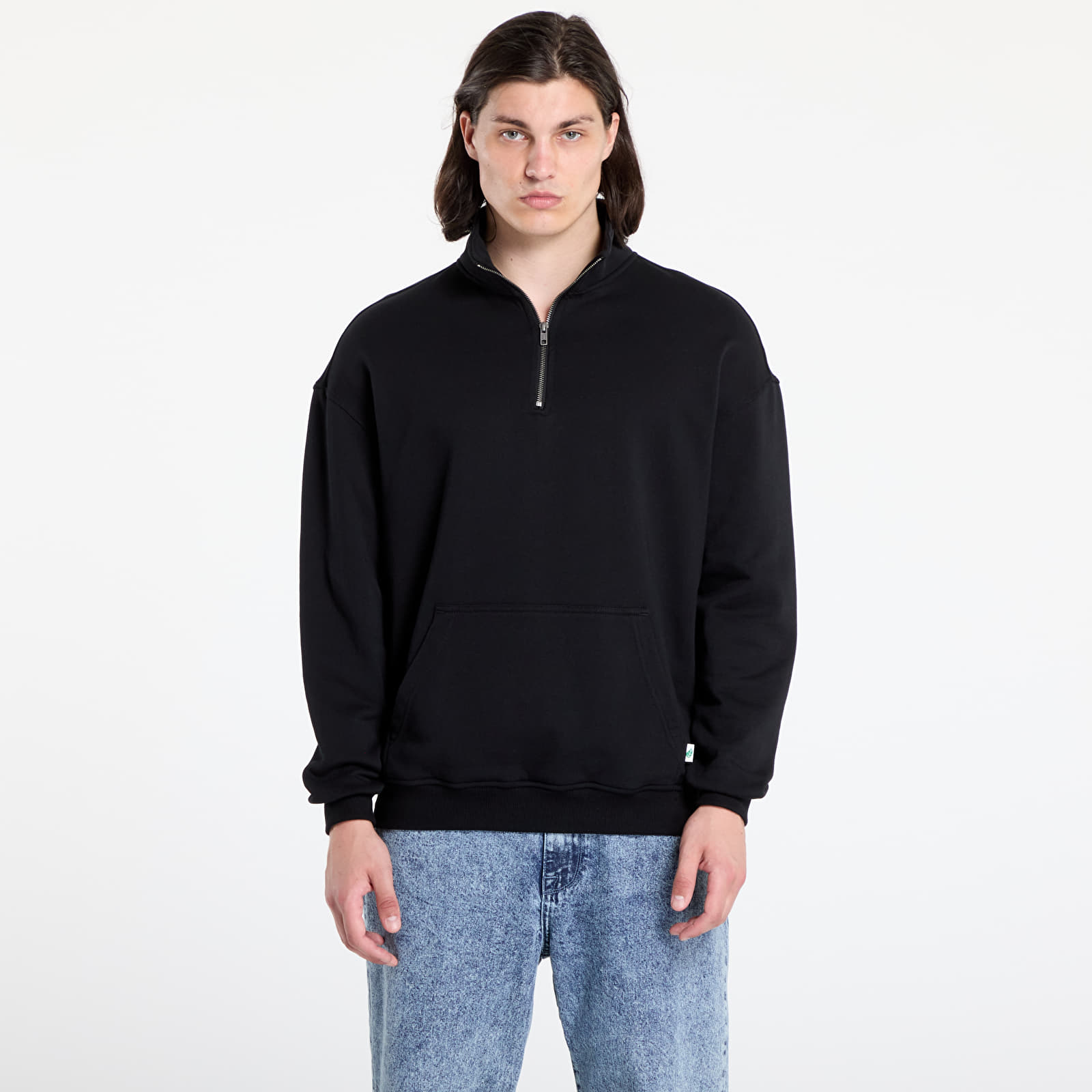 Суичърти Urban Classics Organic Basic Troyer Black