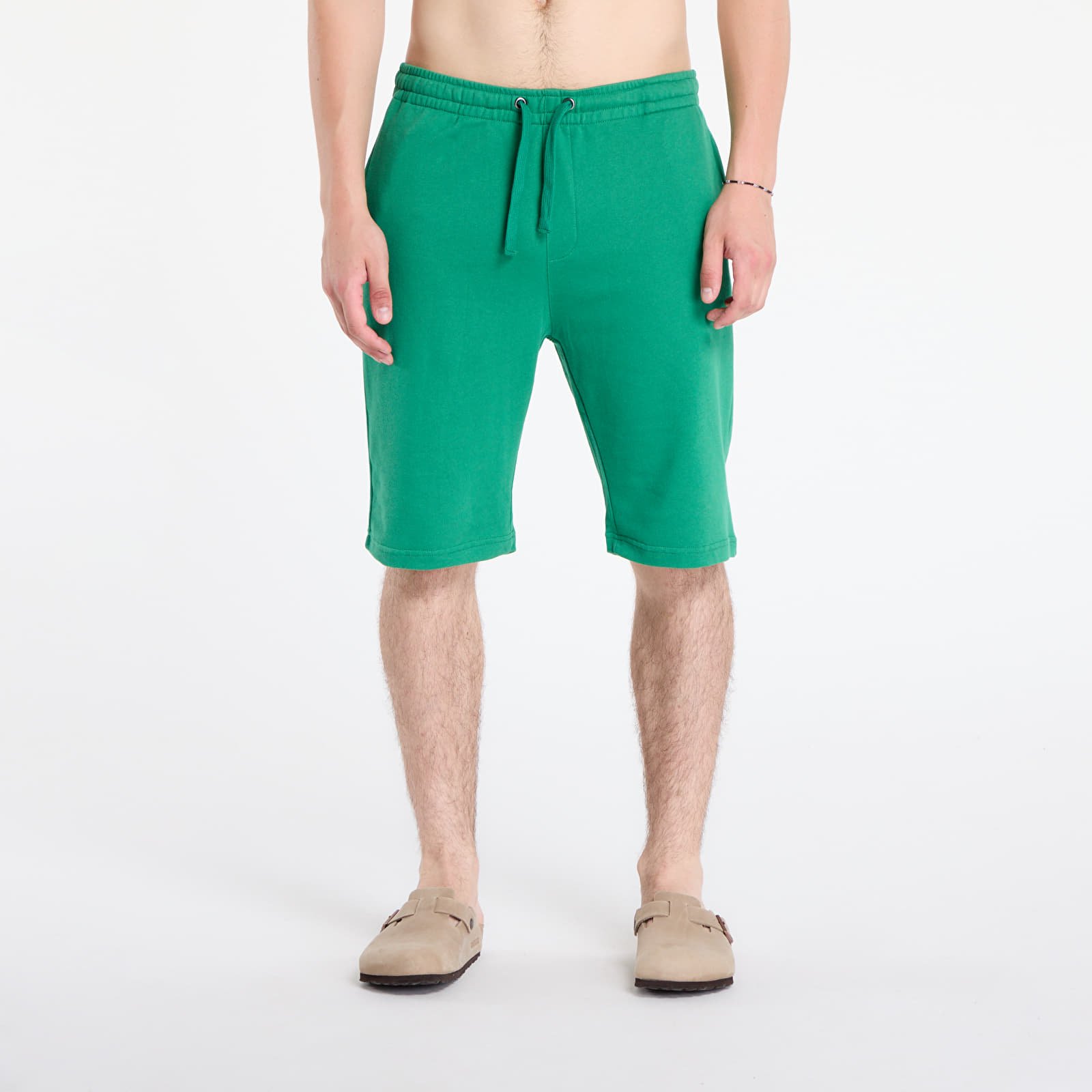 Shorts Urban Classics Basic Sweatshorts Green