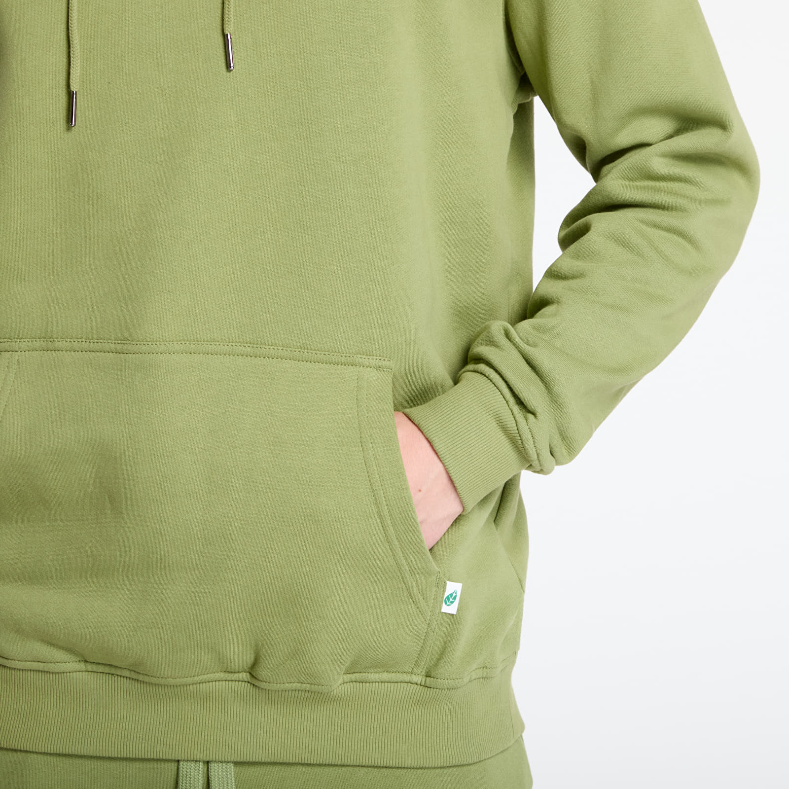 Sweatshirts Urban Classics Organic Basic Hoody Green