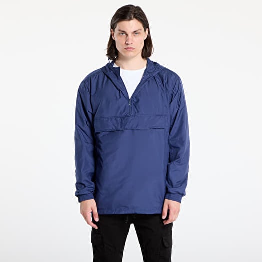 Windbreaker Urban Classics Basic Pull Over Jacket Navy