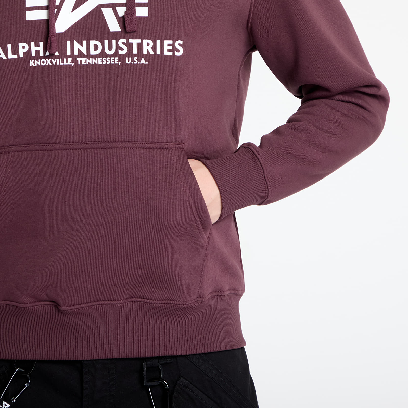 Moletons e blusas de moletom Alpha Industries Basic Hoody Dark Wine