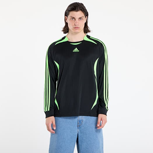 T-shirt adidas Teamgeist Relaxed Men's T-Shirt Black/ Signal Green