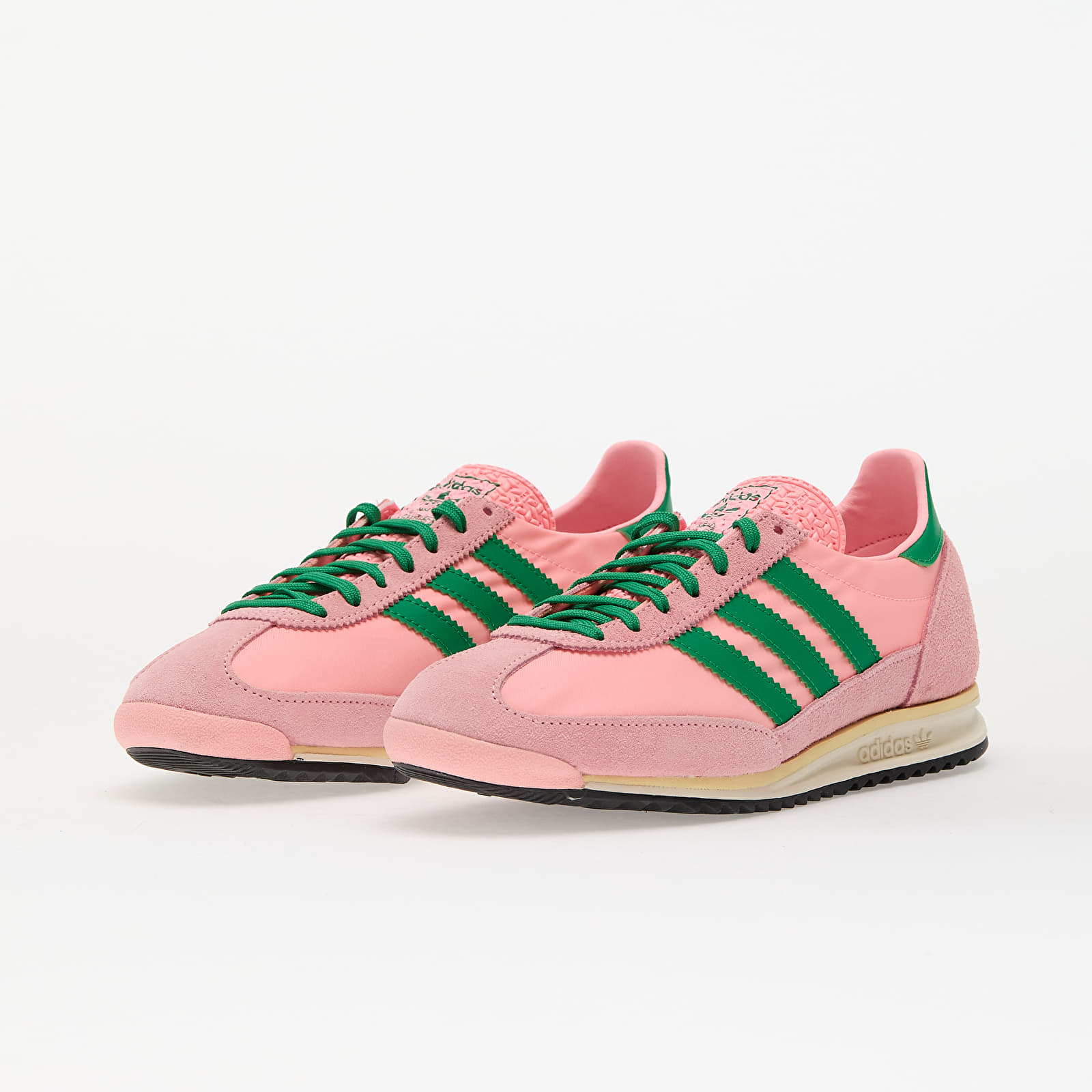 Women's sneakers and shoes adidas SL 72 OG W Glow Pink/ Green/ Core Black