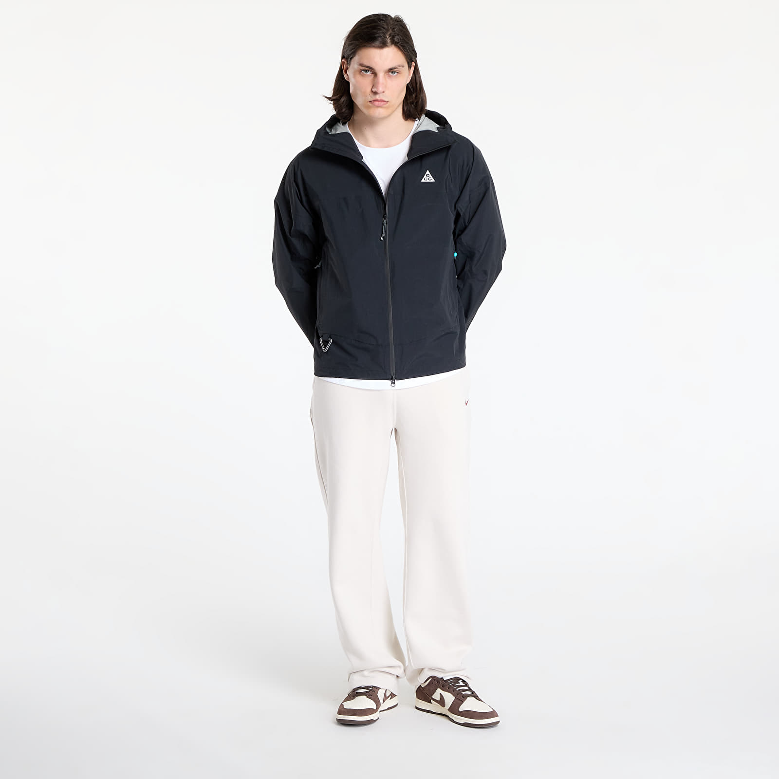 Men's jackets Nike ACG "Morpho" Men's Storm-FIT ADV Rain Jacket Black/ Black/ Summit White
