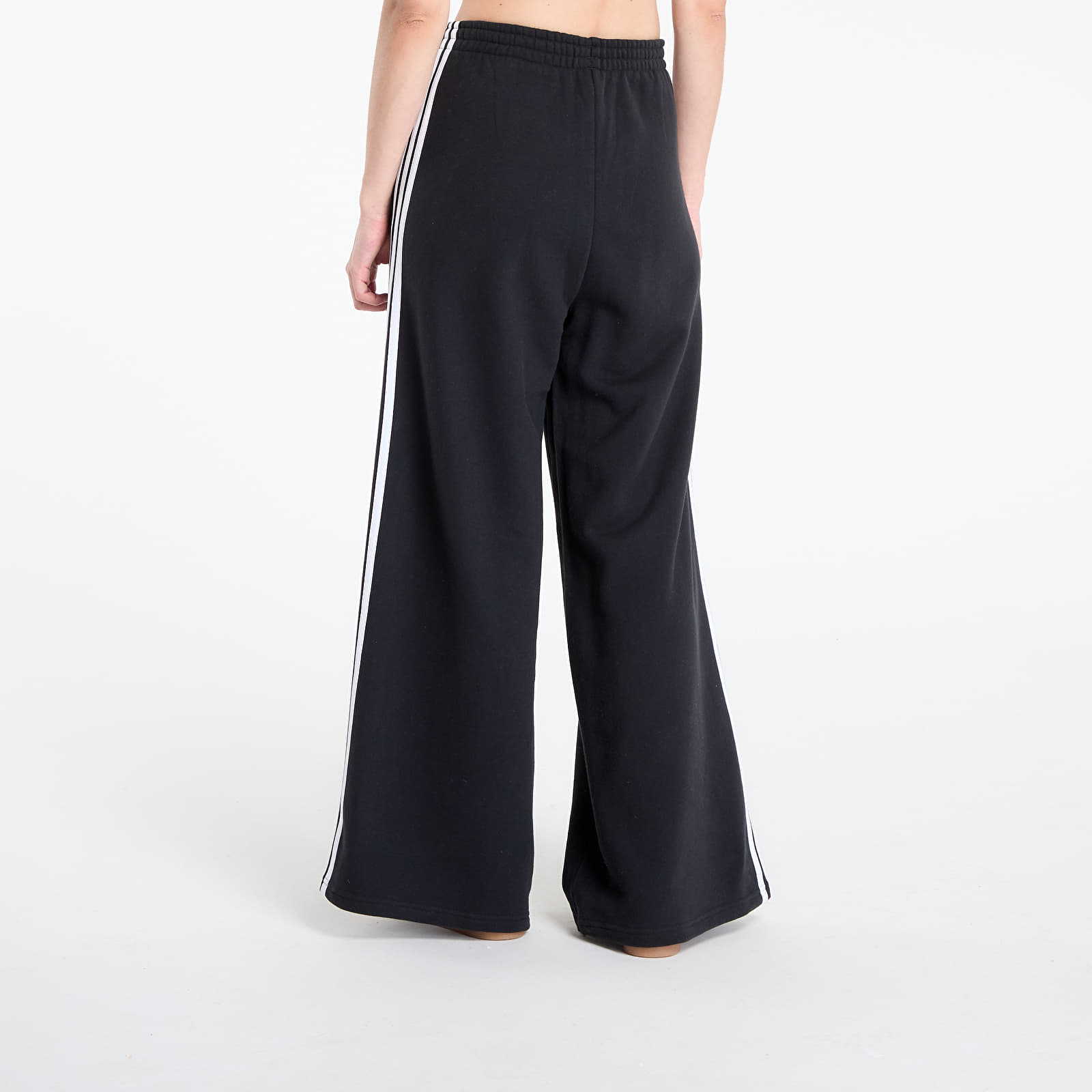 Sweatpants adidas 3S Wide Sweatpt Black/ White