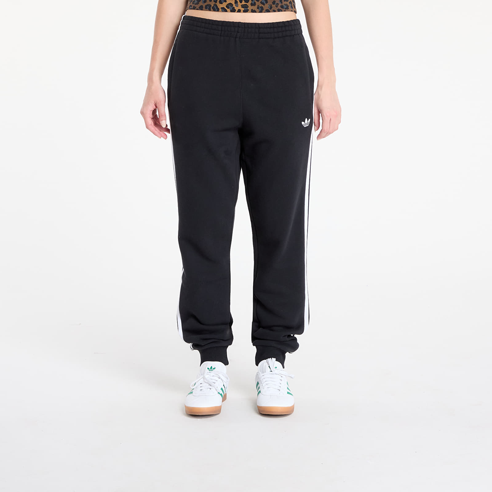 Ženske trenirke adidas 3S Jogger Pant Black/ White