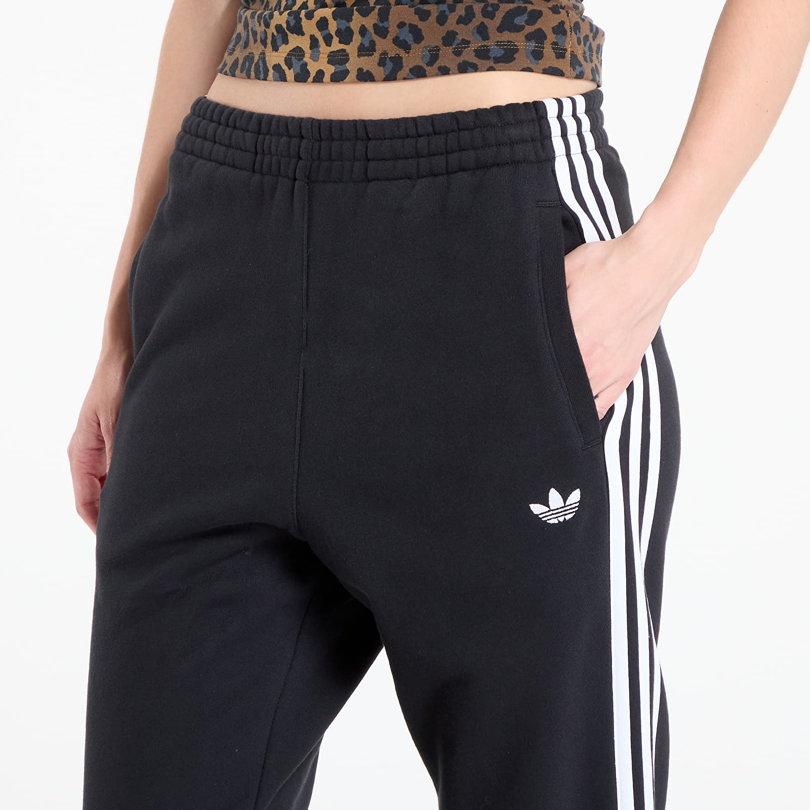 Ženske trenirke adidas 3S Jogger Pant Black/ White