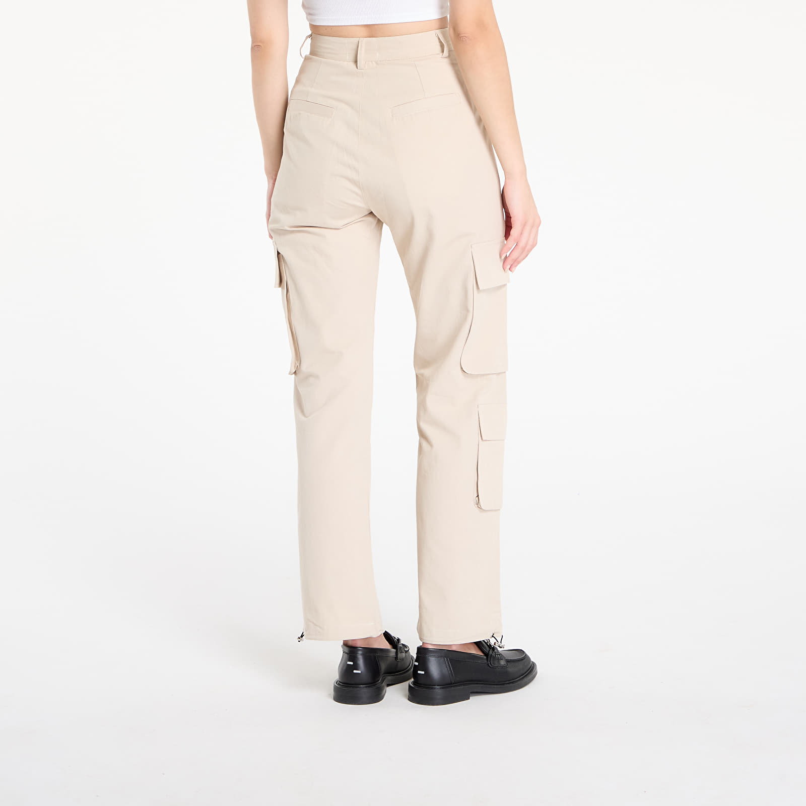 Cargo pants Sixth June Wide Leg Cargo Pants Cream