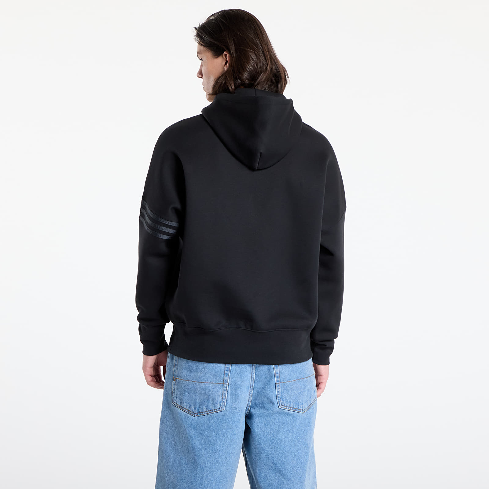 Pánské mikiny adidas Neuclassics Hoodie Black