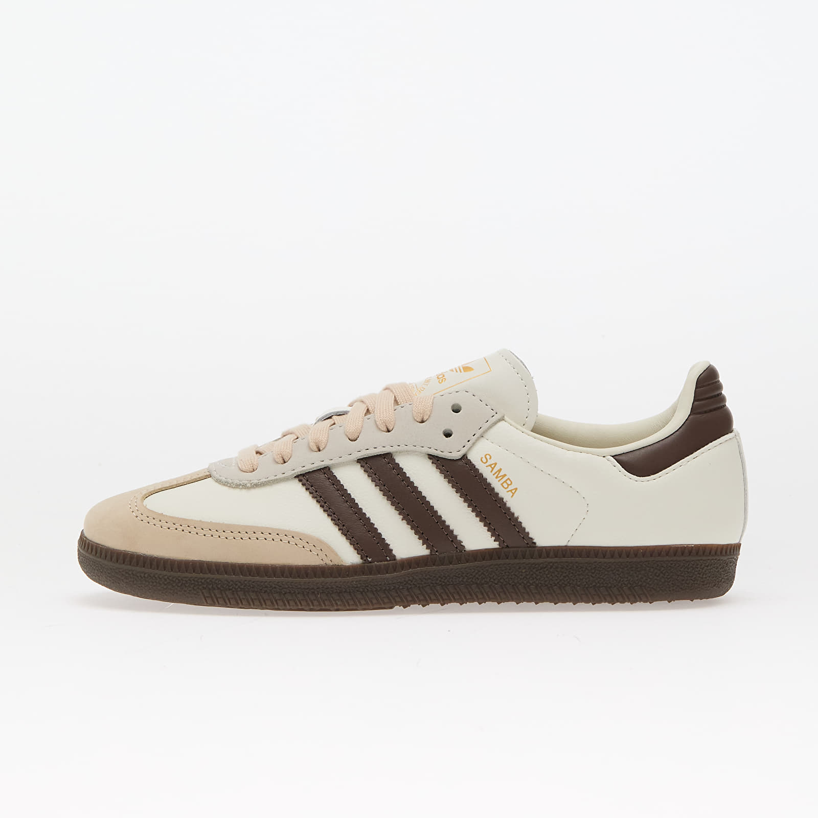 Sneakers und Schuhe für Frauen adidas Samba OG W Off White/ Earth Strata/ Gum