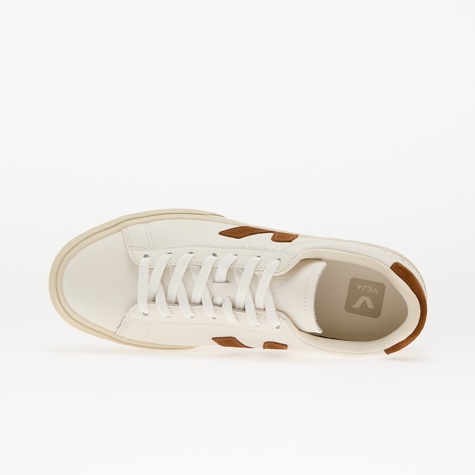 Чоловіче взуття Veja Campo Leather White_Cognac