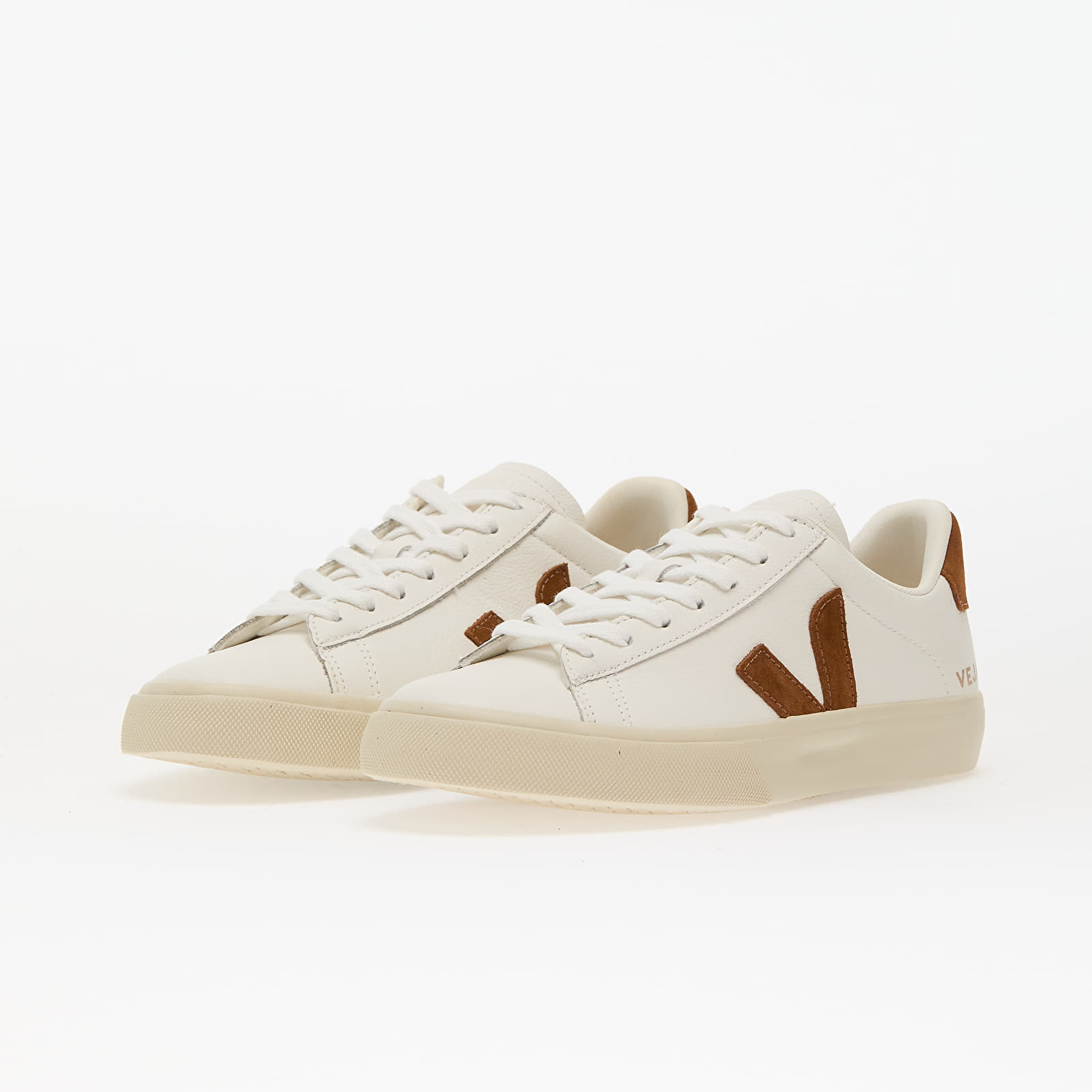Чоловіче взуття Veja Campo Leather White_Cognac