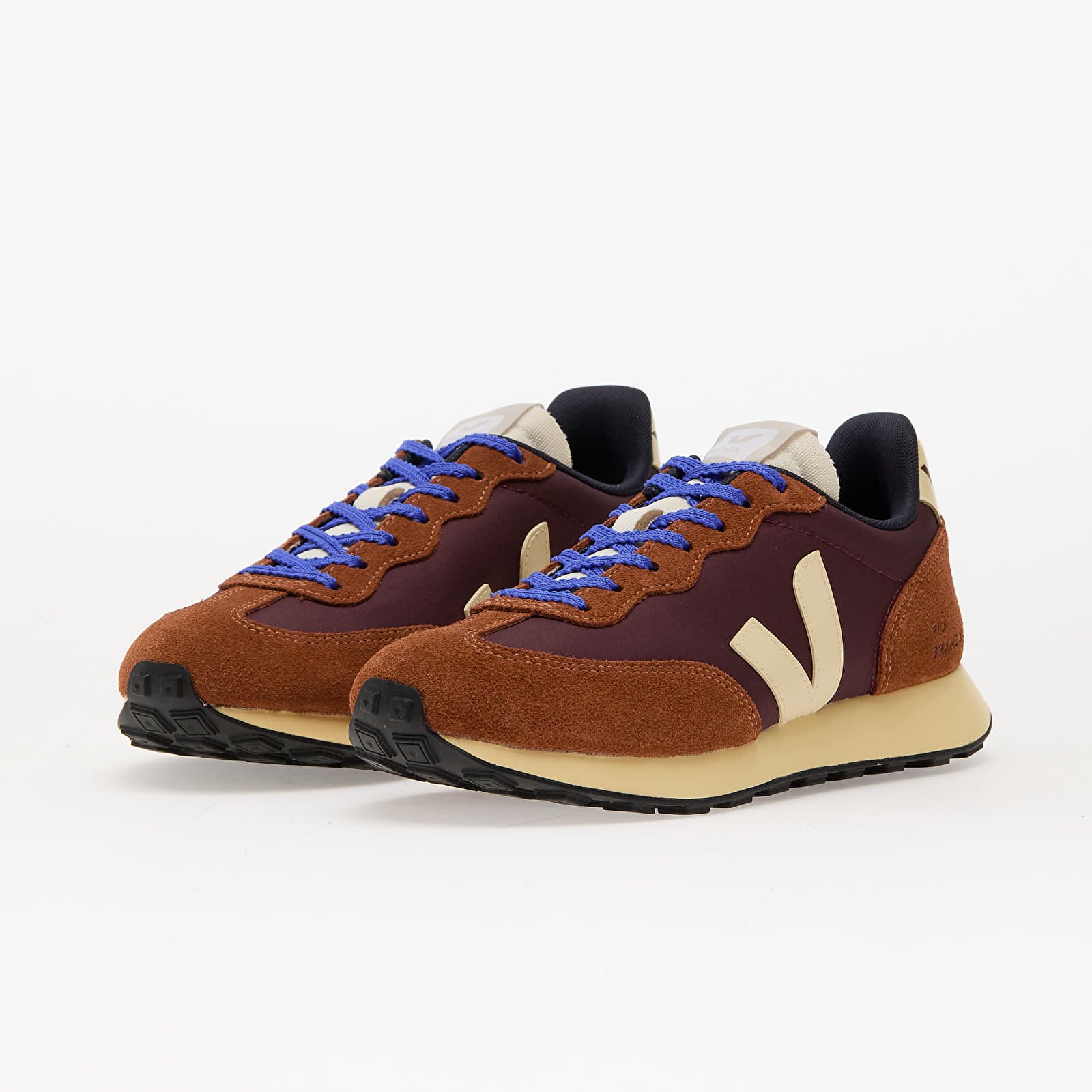 Sneakers und Schuhe für Frauen Veja W Rio Branco Ii Nolyn Amara_Calcaire