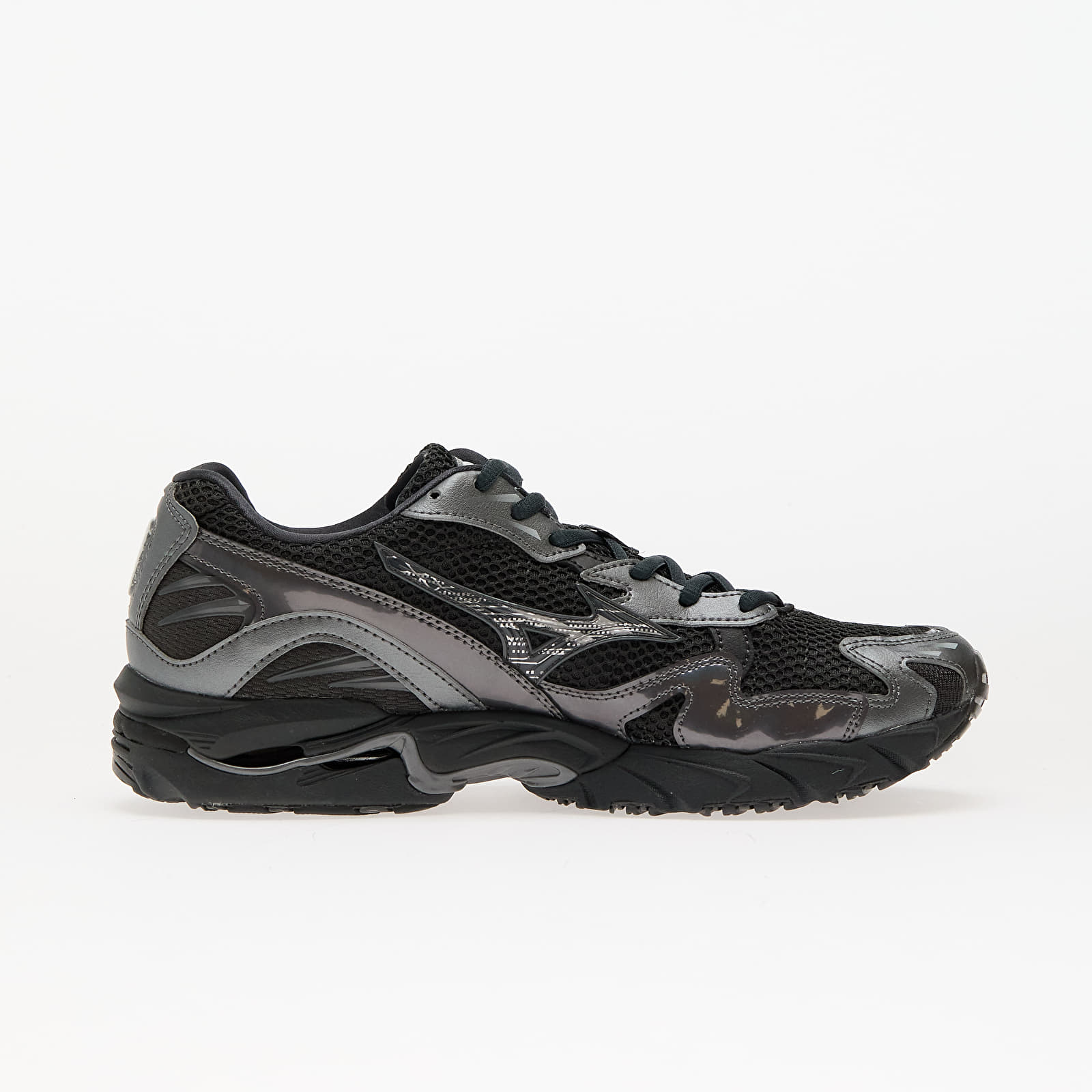 Turnschuhe und Schuhe für Männer Mizuno Wave Rider 10 (U) Black Sand/ Black Sand/ Metallic Grey