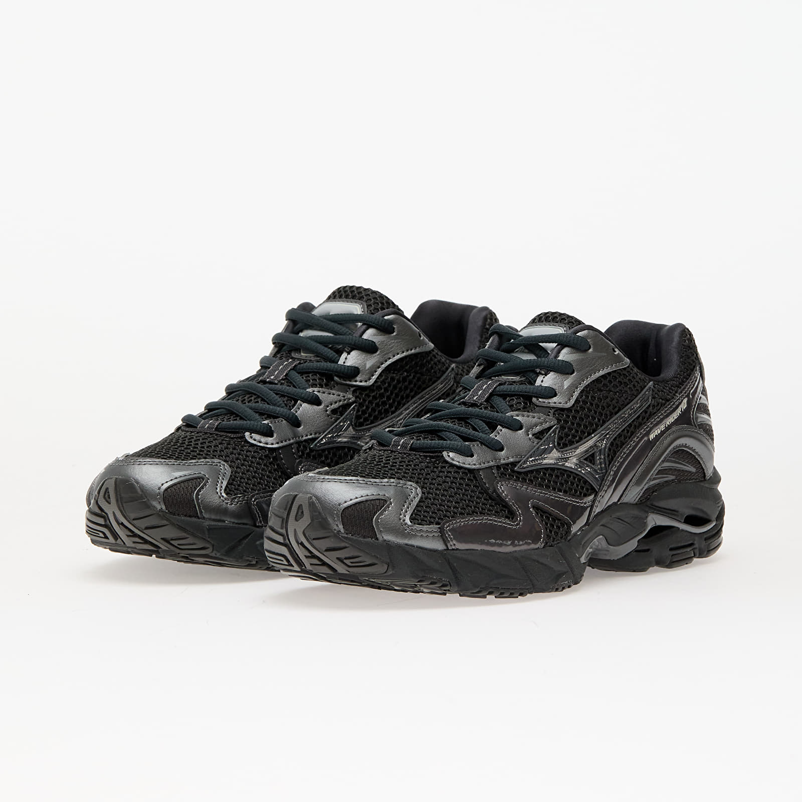 Turnschuhe und Schuhe für Männer Mizuno Wave Rider 10 (U) Black Sand/ Black Sand/ Metallic Grey