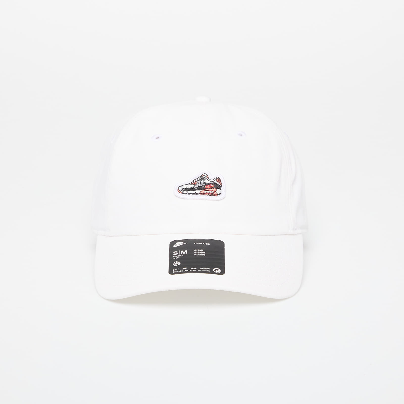 Cap Nike Club Unstructured Air Max 90 Patch Cap White L/XL