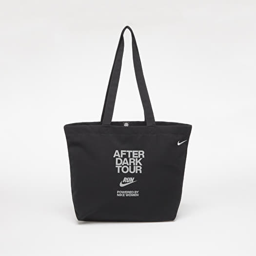 Geantă Nike Heritage 2.0 After Dark Tour Tote Bag (22L) Black/ Reflective Slvr/ Metallic Silver
