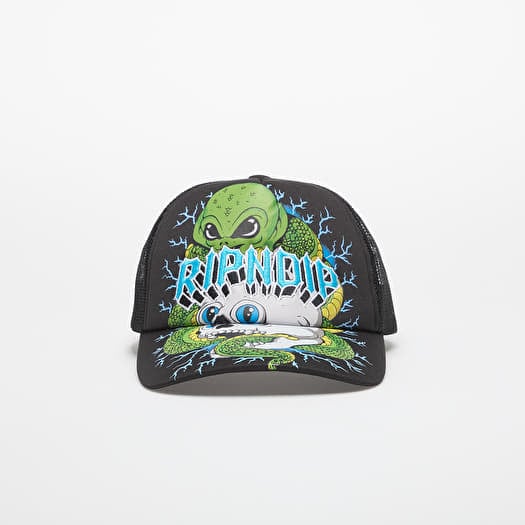 Kapa RIPNDIP Skull And Bones Trucker Hat Black