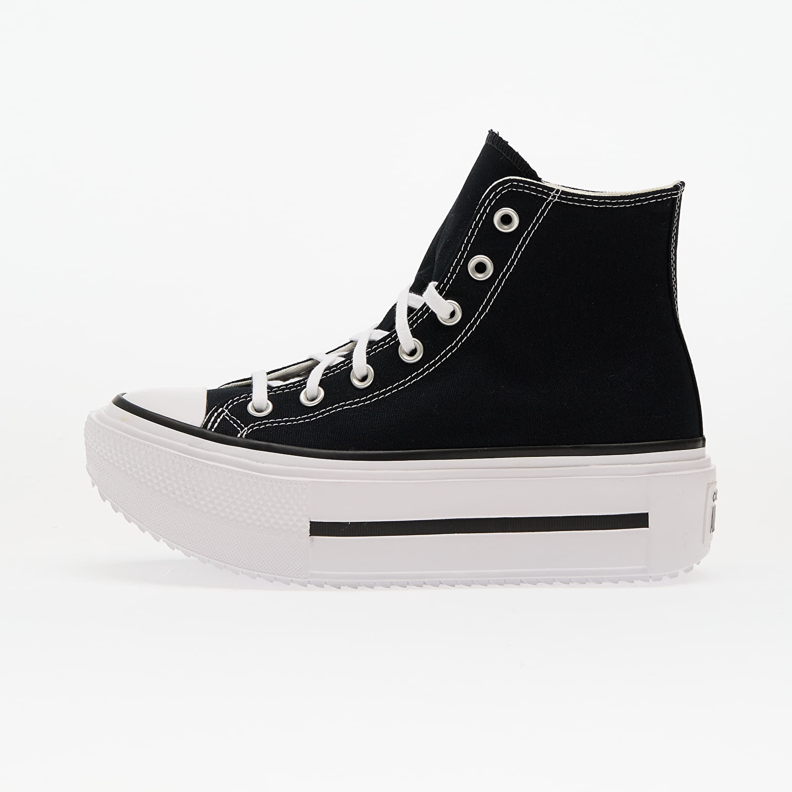 Turnschuhe und Schuhe für Männer Converse Chuck Taylor All Star Lift Double Stack Black/ White/ Black