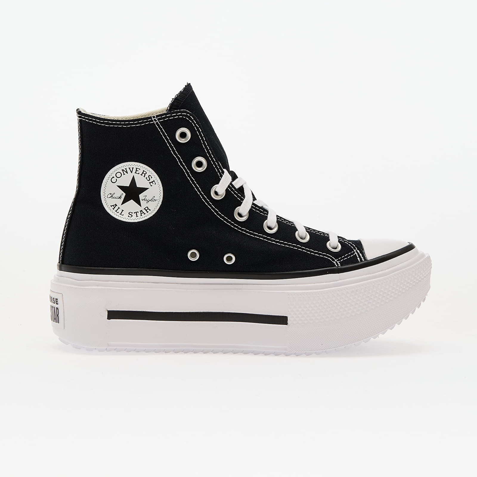 Turnschuhe und Schuhe für Männer Converse Chuck Taylor All Star Lift Double Stack Black/ White/ Black