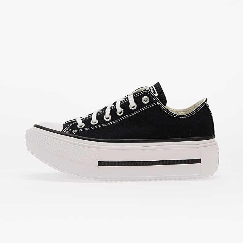 Converse Chuck Taylor All Star Lift Double Stack Black/ White/ Black
