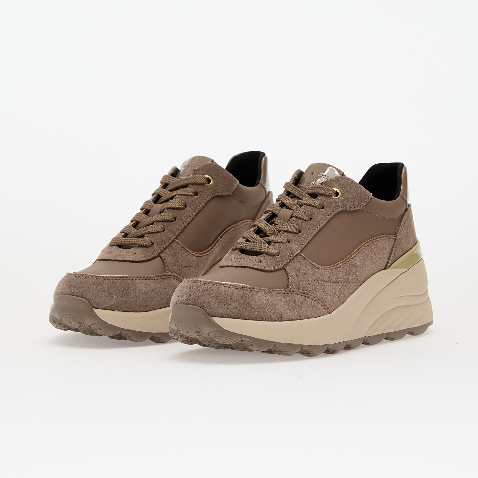 Sneakers und Schuhe für Frauen Geox D Spherica Ec13 Brown