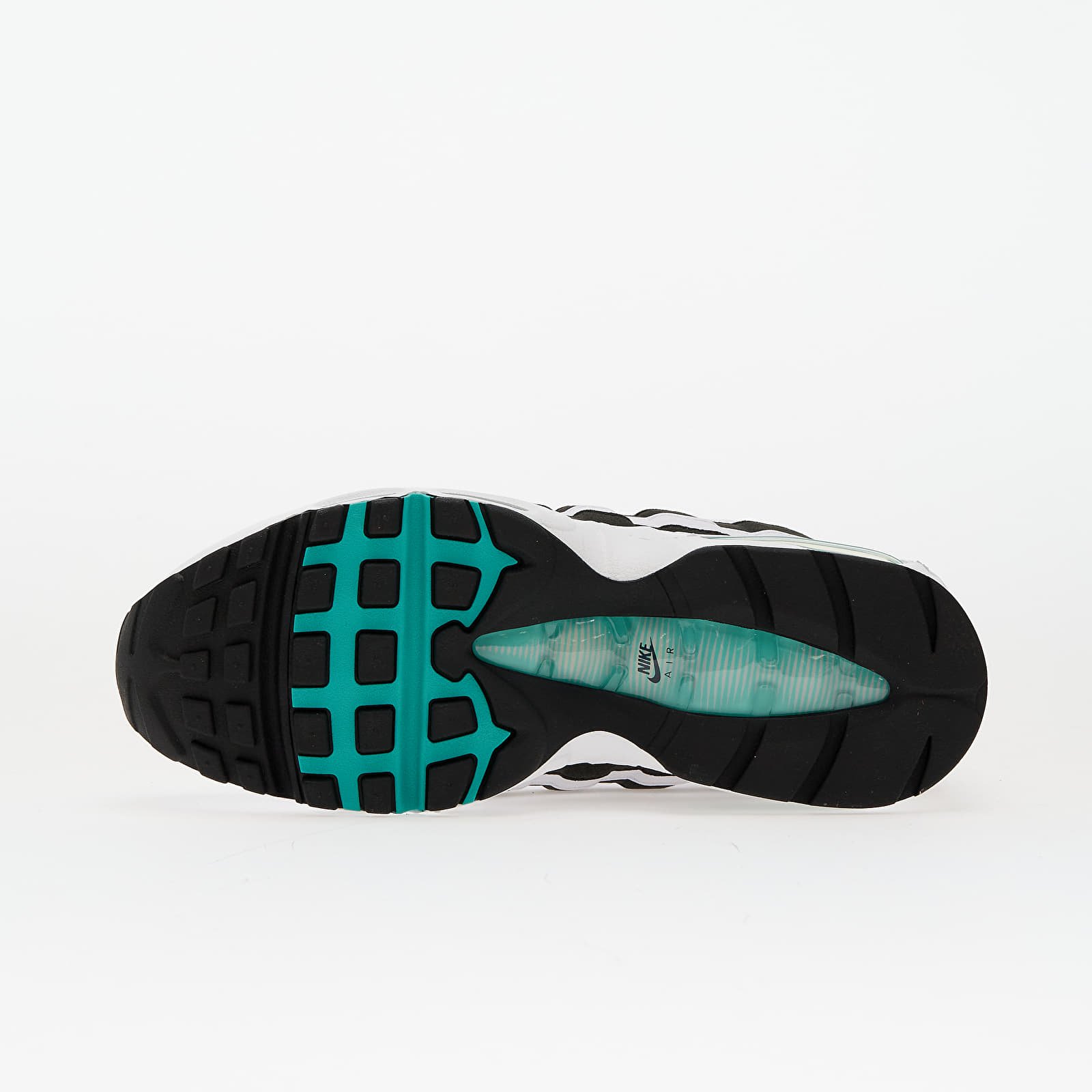 Men's sneakers and shoes Nike Air Max 95 Og White/ Hyper Jade-Black-Metallic Silver