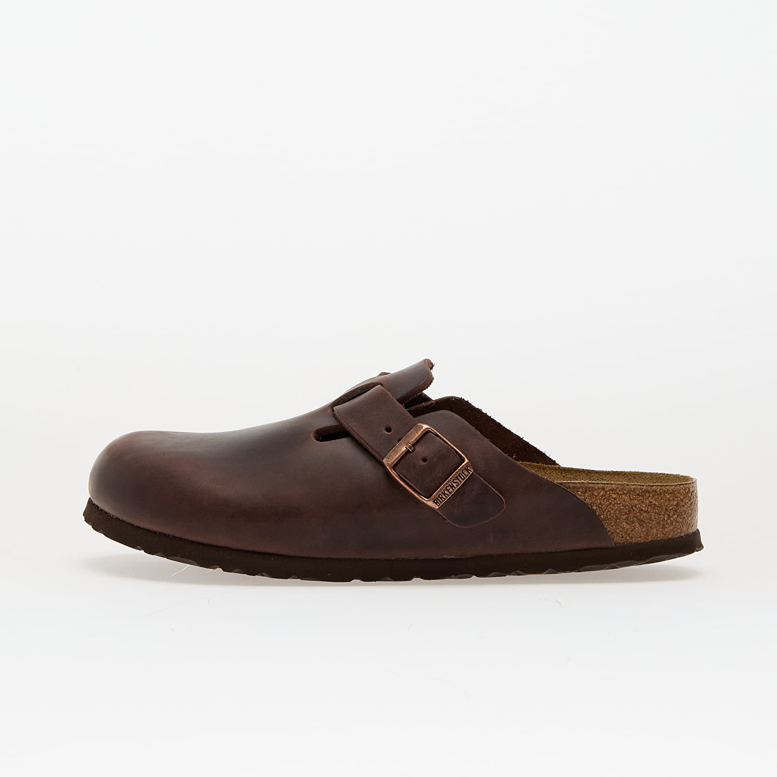 Sneakers und Schuhe für Frauen Birkenstock Boston Natural Leather Oiled Habana